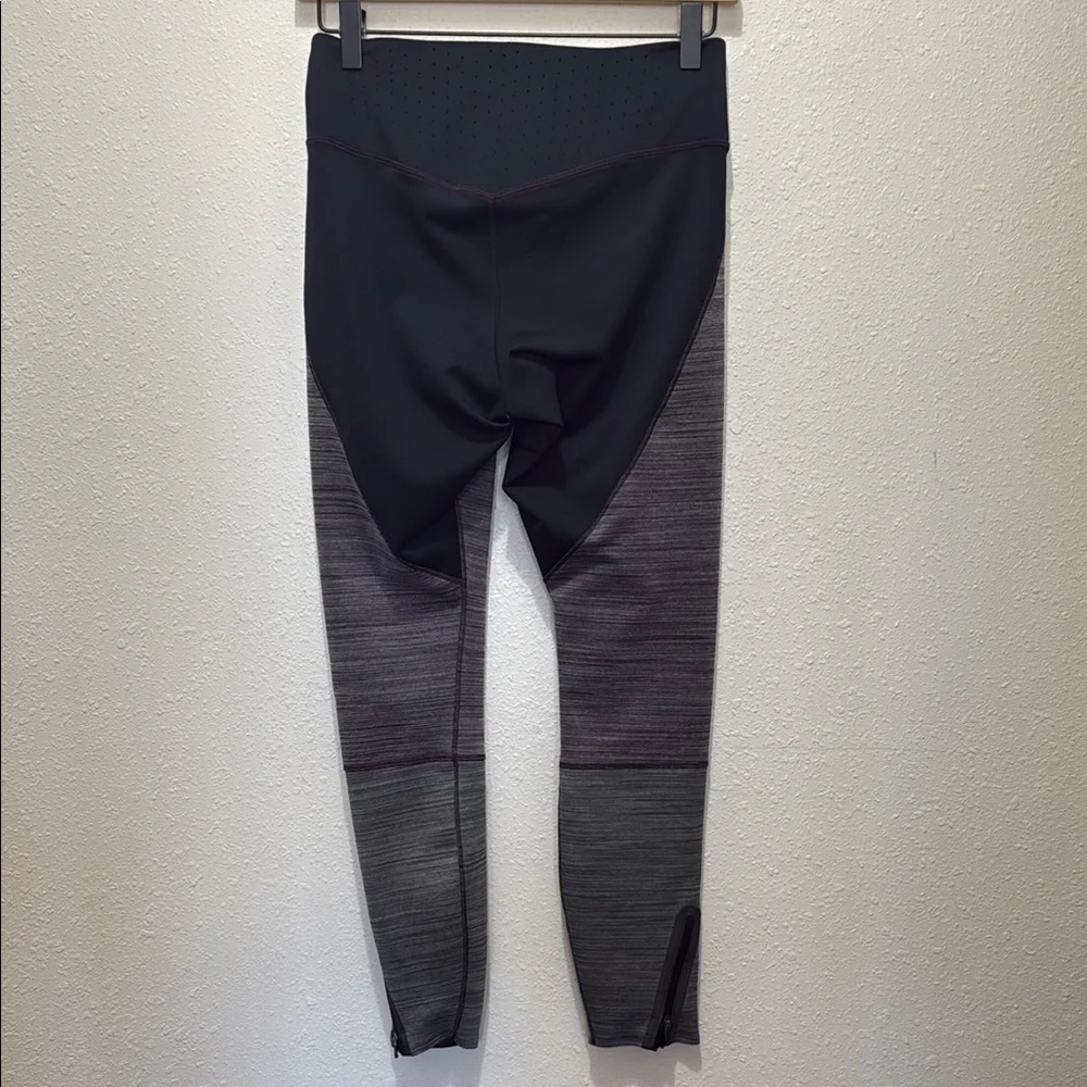 Nike Gray and Black Leggings, Size M